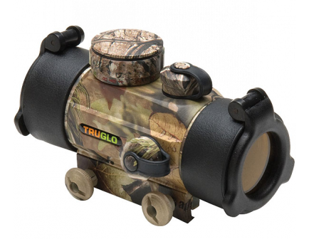 TruGlo Red Dot Sight 30mm Tube 1x 5 MOA Dot with Integral Weaver-Style Base