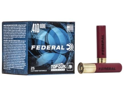 Federal Top Gun Sporting 2.5" 410 Gauge Ammo 9, 25/box - TGS41214 9
