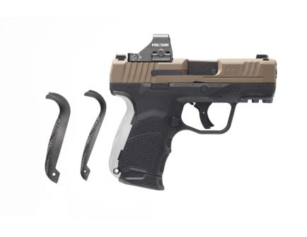 HK CC9 Semi-Auto 3.3" 9mm 10/12rd Pistol, Midnight Bronze w/Holoson 407K - 81001317