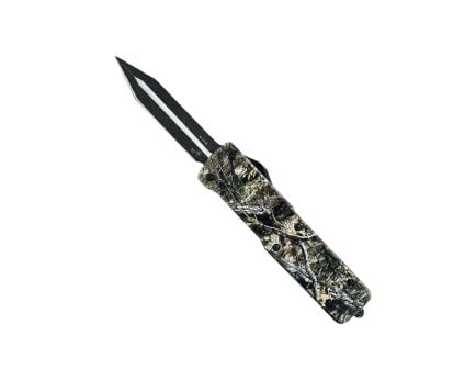 Templar Knife Premium Weighted Mossy Oak Folding/OTF Knife Dagger, Mossy Oak Country DNA