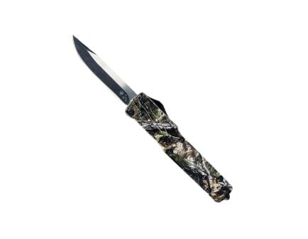 Templar Knife Premium Weighted Mossy Oak Folding/OTF Knife Drop Point, Mossy Oak Country DNA
