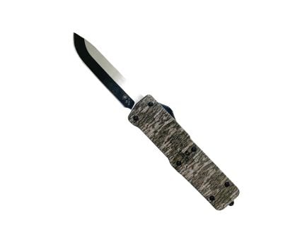 Templar Knife Premium Weighted Mossy Oak Folding/OTF Knife Drop Point, Mossy Oak Bottomland