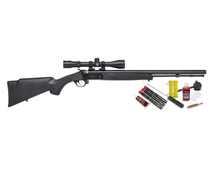 Traditions Buckstalker XT .50 Cal Break Action Rifle - Black for High-Performance and Rugged Durability - RC5-72000840