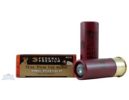Federal 12ga 2.75" 1oz Truball HP Vital-Shok Shotshell Ammunition 5rds - PB127 RS