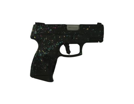Taurus G2C Custom Multi Color Paint Splatter 9mm 3.20" 12rds, Black