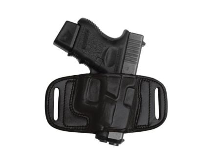 Tagua Glock G43 OWB Holster RH Leather, Black