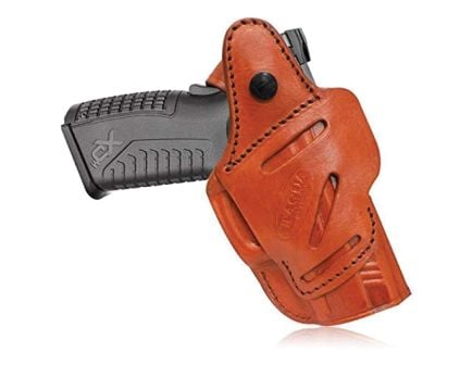 Tagua 4 in 1 Smith & Wesson J-Frame IWB Holster RH Leather, Brown