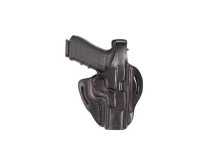 Tagua Texas 1836|Ghostrider OT Ruger LCR OWB Holster RH Leather, Black