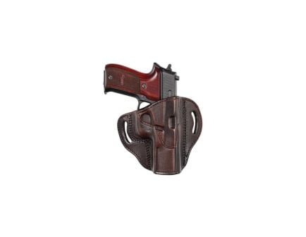 Tagua Texas 1836|Ghostrider OT Smith & Wesson M&P Bodyguard 38 OWB Holster RH Leather, Brown