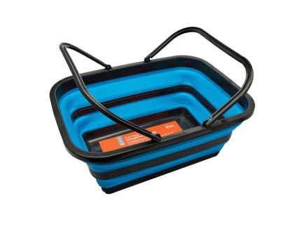 SOL Flat Pack Sink w/Carry Handle, 16 L Blue