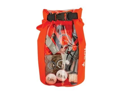 SOL Camp Ready Survival Kit, 15" Orange