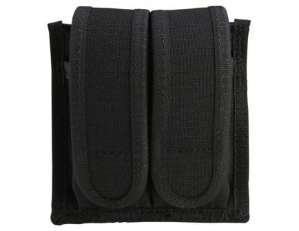 Uncle Mike's Universal Double Magazine Pouch, Black