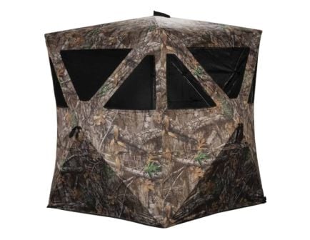 Rhino Blinds 100 55" x 55" x 65" 5-Hub Blind, Realtree Edge Camouflage