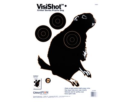Champion VISISHOT CRITTER SERIES  PRAIRIE DOG(10/PK) 45806