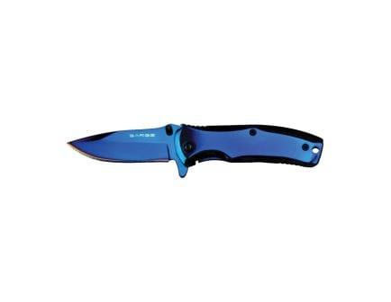 Sarge Knives Phase Folding Knife Tanto, Blue