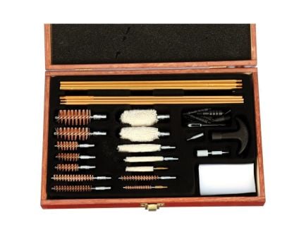 GunMaster .177 Caliber/.30 Cal/.22 Cal/.45 Cal/.410 Gauge/12 Gauge 42-Piece Universal Cleaning Kit