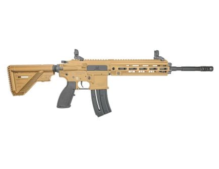 H&K HK416 16" 22LR 20rd Rifle, HK Brown
