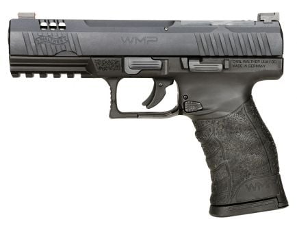 Walther WMP 4.5" Optics Ready 22 WMR Pistol, Black