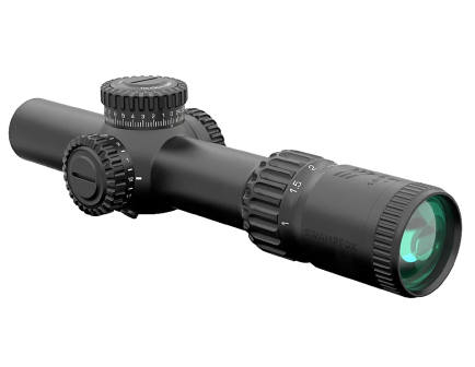 Swampfox Warhorse 1-6x24 FFP Green IR MOA 34mm Riflescope - WAR16241-GM