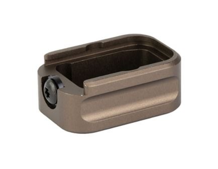 Warne Glock 19/23 9mm/40 S&W +3/2 Magazine Extension, Dark Earth