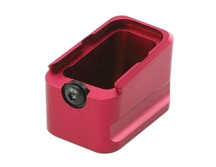 Warne Glock 19/23 9mm/40 S&W +5/4 Magazine Extension, Red