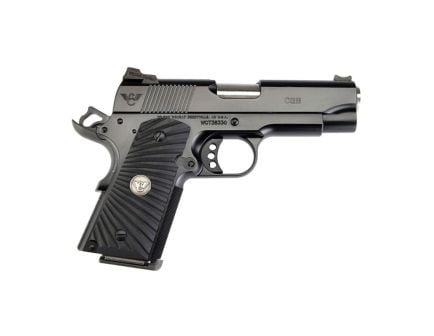 Wilson Combat CQB Compact 9mm 4" 8/10rds, Armor-Tuff Black