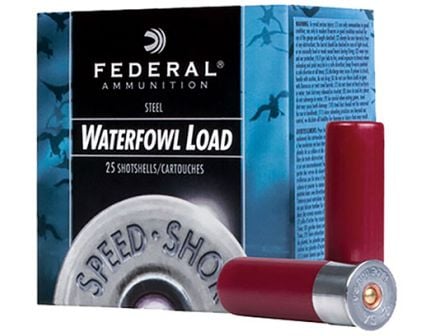Federal 12ga 2.75" 1-1/8oz #4 Speed-Shok Heavy HV Steel Shotshell Ammunition 25rds - WF147 4