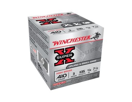 Winchester 410 3" MAX #7.5 Super-X Ammunition 25rds - X4137