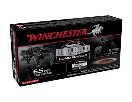 Winchester Expedition Big Game 142 gr Accubond 6.5 PRC Ammunition For Sale