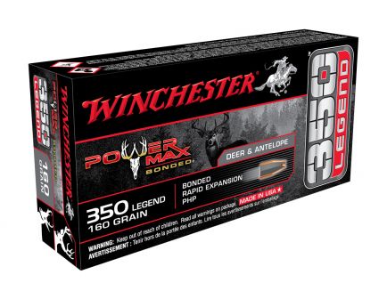 Winchester Power Max Bonded 160 gr PHP 350 Legend Ammunition 20 Rounds