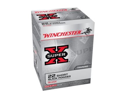Winchester Super X Blank .22 Short Smoke and Noise Ammunition, 50 Rounds