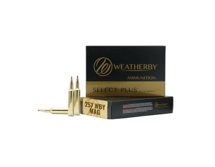 Weatherby Select Plus .257 Weatherby Magnum 100 gr PT 20rds