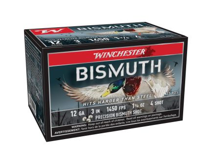 Winchester Ammunition Bismuth 12 Gauge 3" #4 1-3/8 Ounce 15rds
