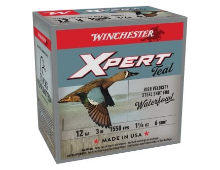 Winchester Ammunition Xpert Waterfowl 12 Gauge 3" #6 1-1/8 Ounce 25rds