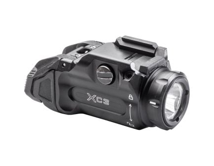 XC3 Compact Weapon Light, 3V, Universal/Picatinny Screw Rail Mount, Black