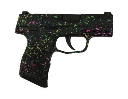 Sig Sauer P365-380 Multi Color Paint .380 ACP 3.10" 10rds, Black