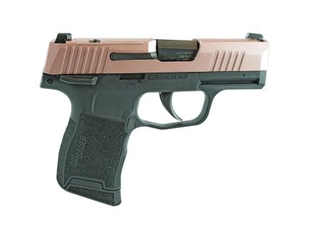 Sig Sauer P365-380 Rose Sparkle Slide .380 ACP 3.10" 10rds, Black