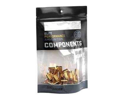 Sig Sauer .380 ACP Unprimed Component Pistol Brass, 100rds