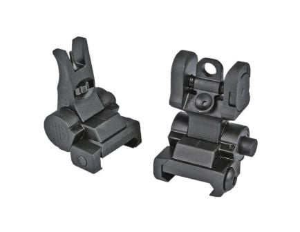 Sig Sauer Iron Sight Set Front/Rear Flip-Up, Black/Black