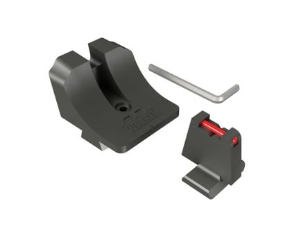 Canik Warren Suppressor Sight Set Front/Rear, Red/Black