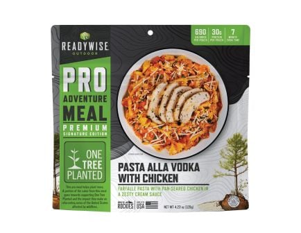 ReadyWise Signature Edition Pro Adventure Meal Pasta Alla Vodka w/Chicken, 4.23 oz