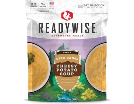 ReadyWise Open Range Cheesy Potato Soup, 4.55 oz Pack of 6
