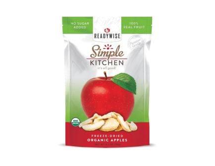 ReadyWise Simple Kitchen Organic Freeze Dried Apple, 0.7 oz