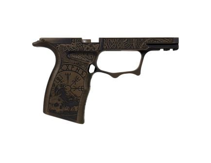 Shark Coast Tactical X65 Sharktooth Viking Theme Grip Module Fits Sig Sauer P365X and P365XL