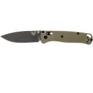 Benchmade Bugout Drop Point Folding Knife, Ranger Green/Gray - 535GRY-1