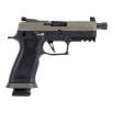 Sig P320 Two-Tone Pistol 9mm Moss Green/Gray 21rds Suppressor Ready 4.6" - 320XCA-9-MGXR3-TB-R2