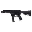 PSA Gen4 4" 9mm 1/10 GX 5" Lightweight Hex M-Lok MOE EPT HAR-15 Pistol, Black