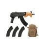 Century Arms Micro Draco 6.25" 7.62x39 30rd AK Pistol w/ 4 Mags & Tan Bag Bundle, Black - HG2797BPD-N