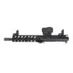 PSA 10.5" Pistol-Length 300AAC Blackout Nitride 9" Lightweight M-Lok Upper No BCG or CH, With MBUS Sight Set & Vortex Sparc