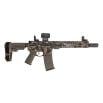 PSA Custom 10.5" SS 1/7 5.56 Pistol W/ 10.5" Mlok, Flat FCG, Holosun Red dot - Hollow Bottom Camo